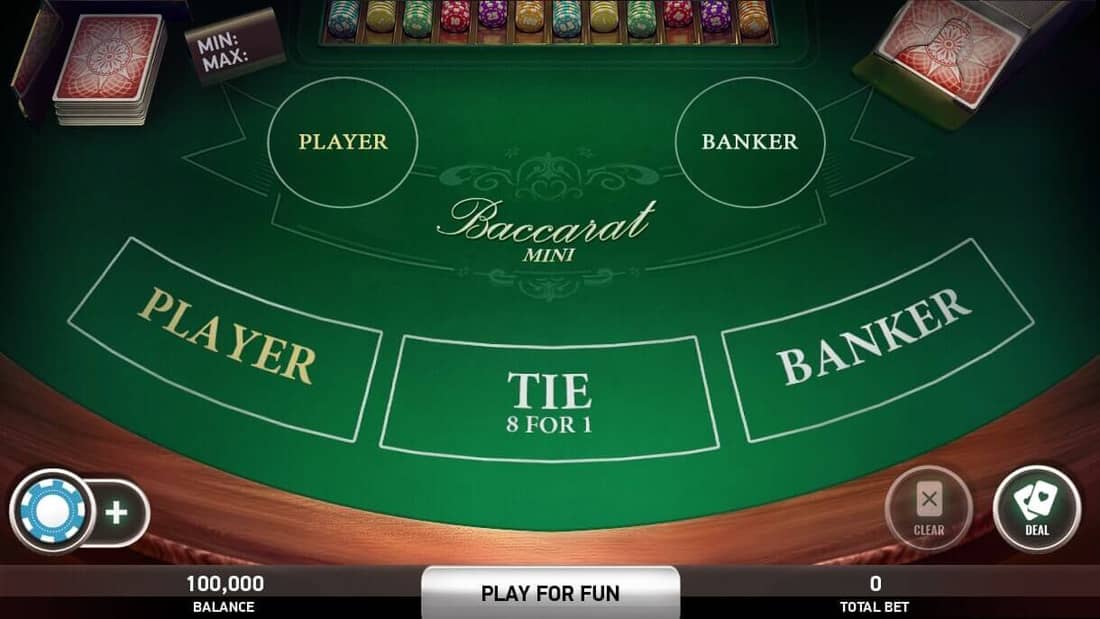 Baccarat recenze